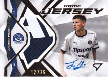 Jonathan Mulder Slovacko SportZoo Chance Liga 2025/26 2. serie Game Jersey Auto /25 #GJ-MU