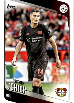 Patrik Schick Bayer 04 Leverkusen Topps UEFA Club Competitions 2025/26 #153