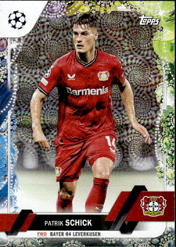 Patrik Schick Bayer 04 Leverkusen Topps UEFA Club Competitions 2022/23 Carnaval Edition #190