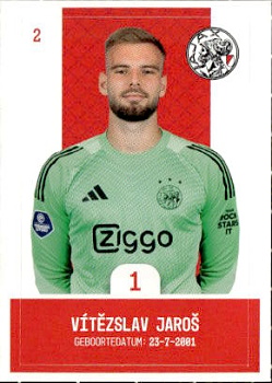Vitezslav Jaros AFC Ajax samolepka Plus Eredivisie 2025/26 #2