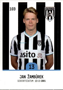 Jan Zamburek Heracles Almelo samolepka Plus Eredivisie 2025/26 #169
