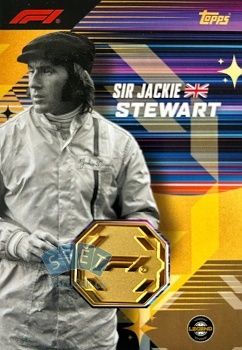 Sir Jackie Stewart Lotus Topps F1 Turbo Attax 2026 Manufactured Relics #MR-STE