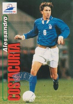 Alessandro Costacurta Italy Panini World Cup 1998 #19