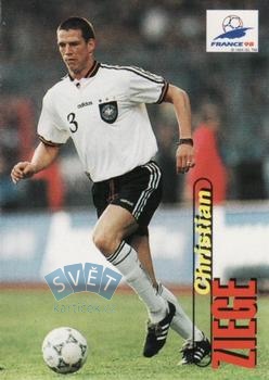Christian Ziege Germany Panini World Cup 1998 #36