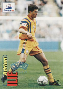 Adrian Ilie Romania Panini World Cup 1998 #84