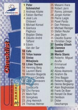 Checklist Panini World Cup 1998 #100