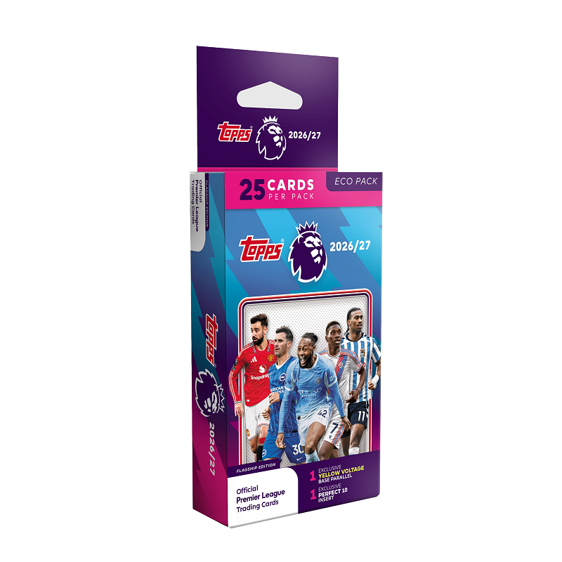 Topps Flagship Premier League 2026/27 Eco Pack Balíček Fotbalové karty