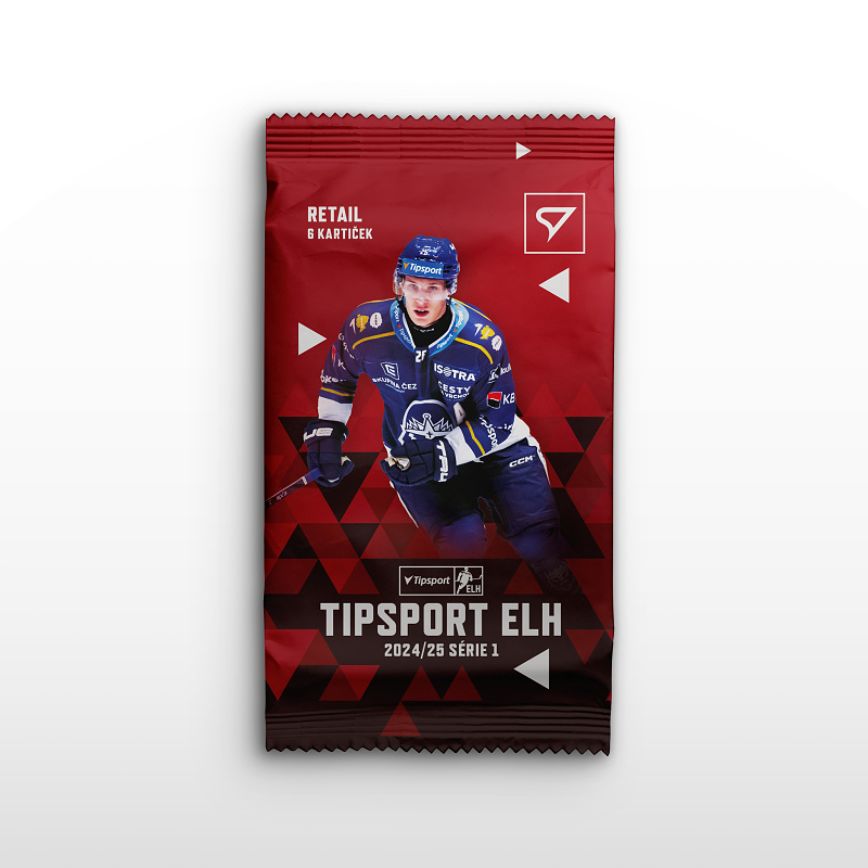 SportZoo Tipsport Extraliga 2024/25 1. série Retail balíček Hokejové karty