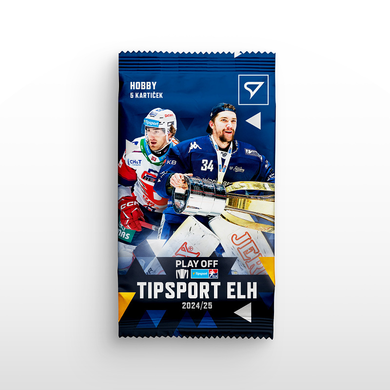 SportZoo Tipsport Extraliga 2024/25 Play Off Hobby balíček Hokejové karty