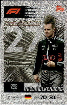 Nico Hulkenberg Audi Topps F1 Turbo Attax 2026 #77