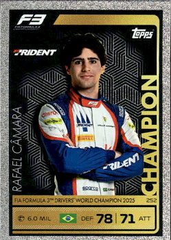 Rafael Camara Topps F1 Turbo Attax 2026 Champions #252