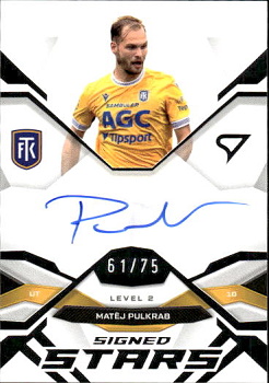 Matej Pulkrab Teplice SportZoo Chance Liga 2025/26 1. serie Signed Stars - Level 2 /75 #SL2-MP