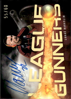 Lukas Haraslin Sparta Praha SportZoo Chance Liga 2025/26 1. serie League Gunners Auto /60 #LGS-LH