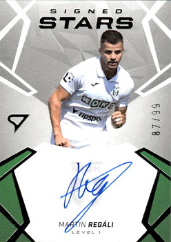 Martin Regali Karvina SportZoo Chance Liga 2024/25 2. serie Signed Stars - Level 1 /99 #SL1-MR