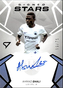 Ahmad Ghali Liberec SportZoo Chance Liga 2024/25 2. serie Signed Stars - Level 2 /75 #SL2-AG