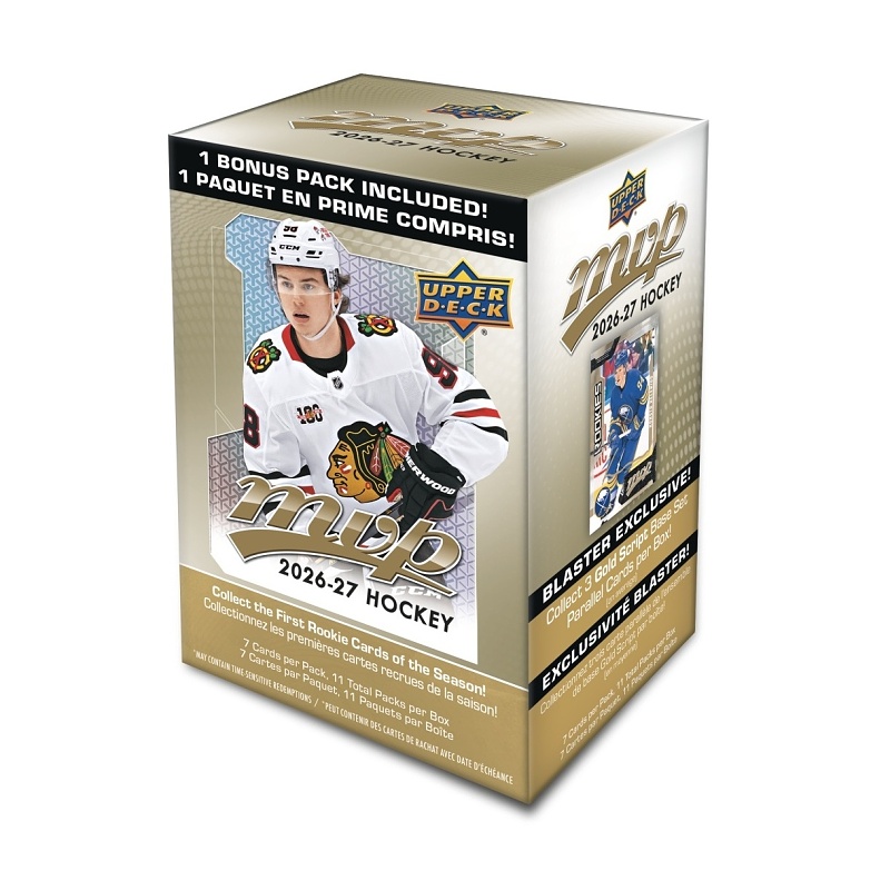 Upper Deck MVP Hockey 2026/27 Blaster Box NHL Hokejové karty