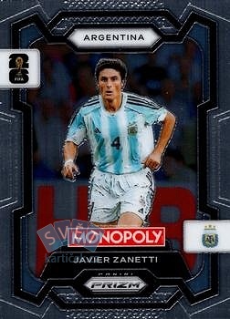 Javier Zanetti Argentina Panini Prizm Monopoly FIFA World Cup 2026 #5