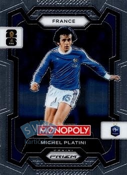 Michel Platini France Panini Prizm Monopoly FIFA World Cup 2026 #13