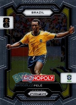 Pele Brazil Panini Prizm Monopoly FIFA World Cup 2026 #16