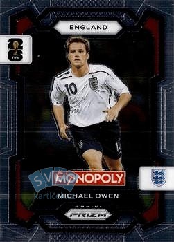 Michael Owen England Panini Prizm Monopoly FIFA World Cup 2026 #26
