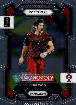 Luis Figo Portugal Panini Prizm Monopoly FIFA World Cup 2026 #31