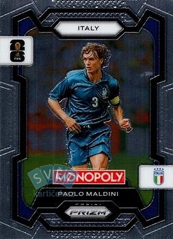 Paolo Maldini Italy Panini Prizm Monopoly FIFA World Cup 2026 #37