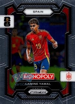 Lamine Yamal Spain Panini Prizm Monopoly FIFA World Cup 2026 #41
