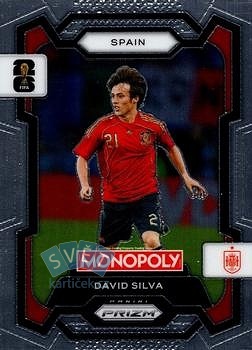 David Silva Spain Panini Prizm Monopoly FIFA World Cup 2026 #42
