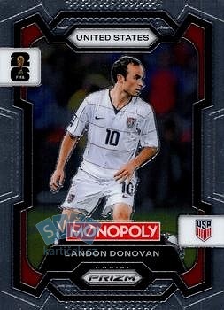 Landon Donovan USA Panini Prizm Monopoly FIFA World Cup 2026 #48