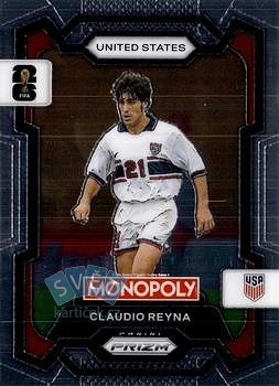 Claudio Reyna USA Panini Prizm Monopoly FIFA World Cup 2026 #49