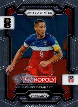 Clint Dempsey USA Panini Prizm Monopoly FIFA World Cup 2026 #51
