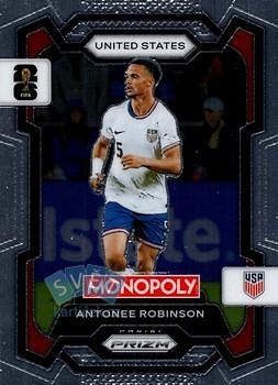 Antonee Robinson USA Panini Prizm Monopoly FIFA World Cup 2026 #52
