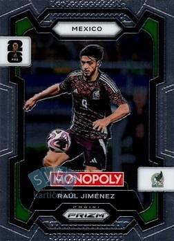 Raul Jimenez Mexico Panini Prizm Monopoly FIFA World Cup 2026 #58