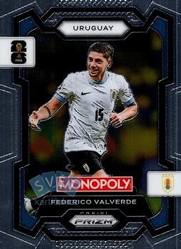 Federico Valverde Uruguay Panini Prizm Monopoly FIFA World Cup 2026 #65