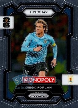 Diego Forlan Uruguay Panini Prizm Monopoly FIFA World Cup 2026 #68