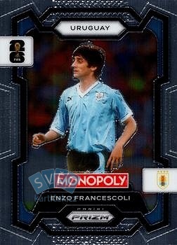 Enzo Francescoli Uruguay Panini Prizm Monopoly FIFA World Cup 2026 #69