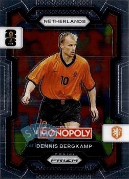 Dennis Bergkamp Netherlands Panini Prizm Monopoly FIFA World Cup 2026 #74