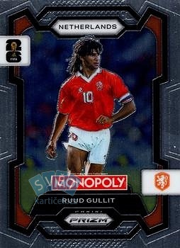 Ruud Gullit Netherlands Panini Prizm Monopoly FIFA World Cup 2026 #75