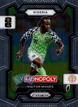 Victor Moses Nigeria Panini Prizm Monopoly FIFA World Cup 2026 #79