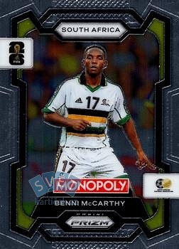 Benni McCarthy South Africa Panini Prizm Monopoly FIFA World Cup 2026 #80