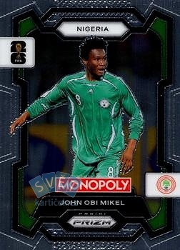 John Obi Mikel Nigeria Panini Prizm Monopoly FIFA World Cup 2026 #81