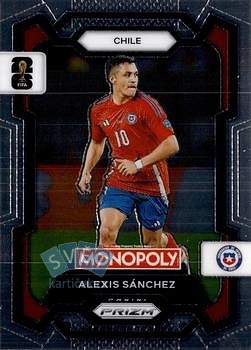 Alexis Sanchez Chile Panini Prizm Monopoly FIFA World Cup 2026 #85