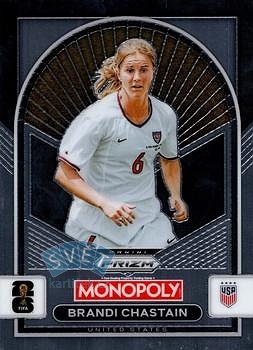 Brandy Chastain USA Panini Prizm Monopoly FIFA World Cup 2026 #89
