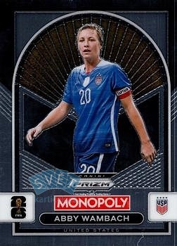 Abby Wambach USA Panini Prizm Monopoly FIFA World Cup 2026 #92