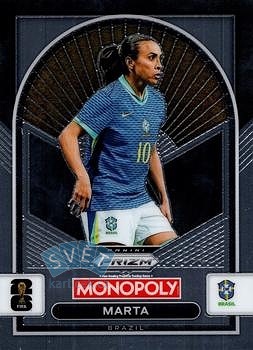 Marta Brazil Panini Prizm Monopoly FIFA World Cup 2026 #96