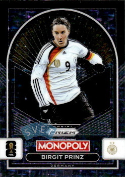 Brgit Prinz Germany Panini Prizm Monopoly FIFA World Cup 2026 Sparkle Pink Prizm #88
