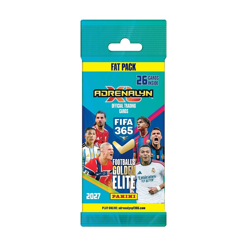 Panini Adrenalyn XL FIFA 365 2027 FatPack Balíček Fotbalové karty