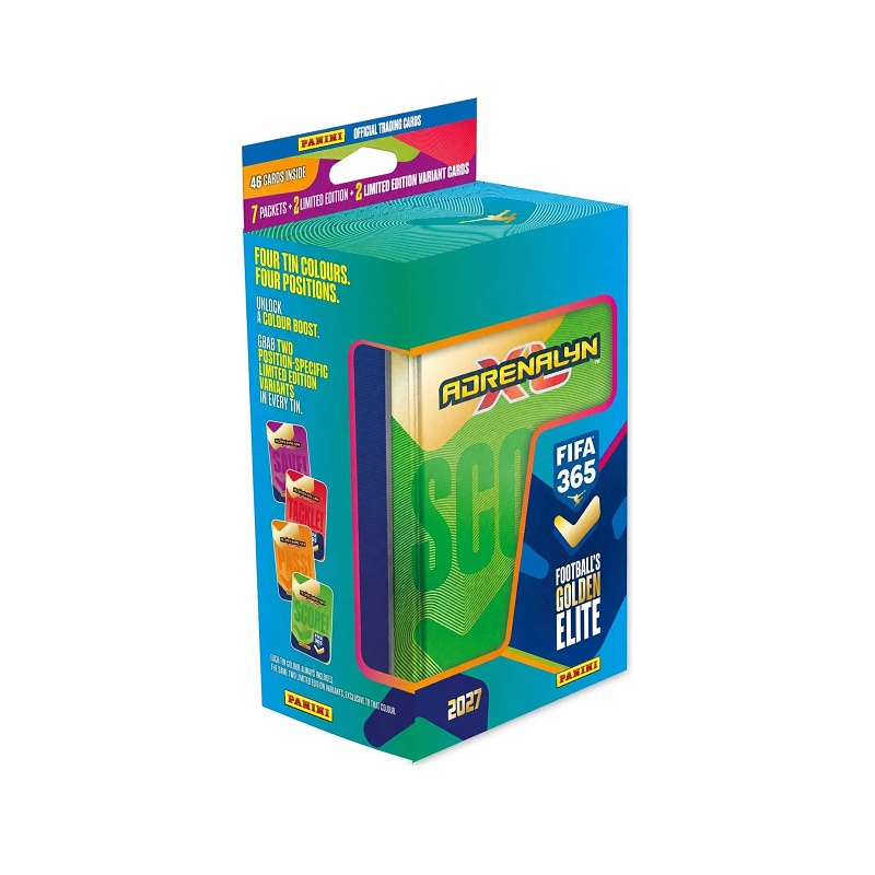 Panini Adrenalyn XL FIFA 365 2027 Plechovka CLASSIC Fotbalové karty