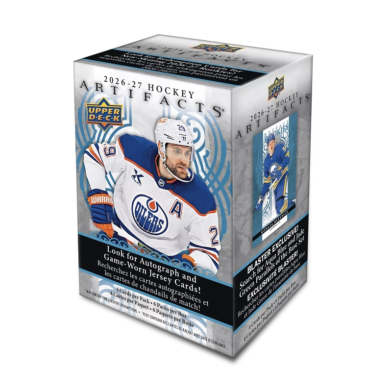 Upper Deck Upper Deck Artifacts Hockey 2026/27 Blaster Box NHL Hokejové karty