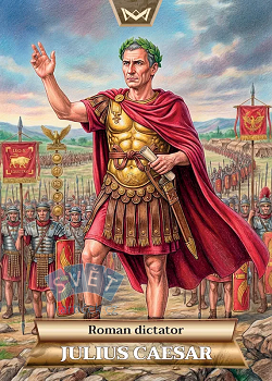 Julius Caesar  World's Monarchs Series 2 2026 Full Art #FA17